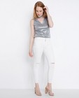 Pantalons - Witte destroyed jeans