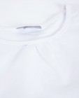 T-shirts - Roomwitte top met vlindermouwtjes