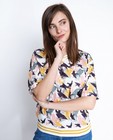 T-shirts - Top met vogelprint Soaked in Luxury