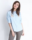 Hemden - Lichtblauw jeanshemd Soaked in Luxury