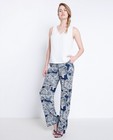 Broeken - Pantalon met paisley print