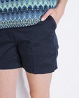 Shorts - Marineblauwe short