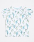 T-shirt met allover papegaaienprint - null - JBC