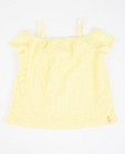 Gele kanten off-shoulder blouse - null - JBC