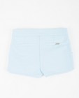 Shorts - IJsblauwe short + riem Hampton Bays