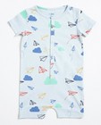 Pyjamas - Lichtblauwe pyjama met print
