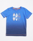 T-shirts - Blauw T-shirt met surfprint