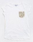 T-shirt met paillettenborstzak - null - JBC