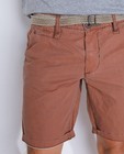 Shorts - Bermuda rouge brique avec un imprimé