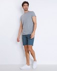 Shorts - Bermuda bleu gris