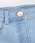 Shorts - Lichtblauwe verwassen jeansshort