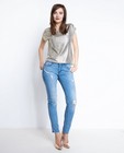 Jeans - Destroyed jeans met smalle pasvorm