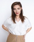 Chemises - Oversized blouse met korte mouwen