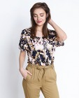 Hemden - Oudroze blouse met print PEP