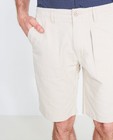 Shorts - Zandkleurige bermuda