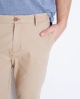 Pantalons - Beige chinobroek