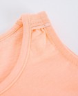 T-shirts - Fluo-oranje top met vissenprint