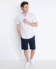 Hemden - Slim fit hemd met geborduurde print