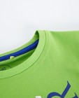 T-shirts - Donkerblauw T-shirt met tijgerprint