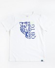 Donkerblauw T-shirt met tijgerprint - null - Besties