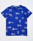 Roomwit T-shirt met tijgerprint - null - JBC