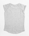 T-shirts - Grijs T-shirt met borstzak BESties