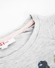 T-shirts - Grijs T-shirt met borstzak BESties