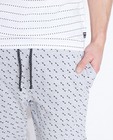 Shorts - Grijze sweatshort met print