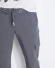 Pantalons - Donkergrijze cargobroek I AM