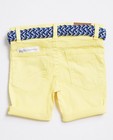 Shorts - Gele bermuda met riem Hampton Bays