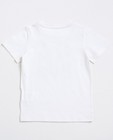 T-shirts - Wit T-shirt met octopusprint