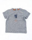 Donkerblauw-wit gestreept T-shirt - null - Newborn 50-68