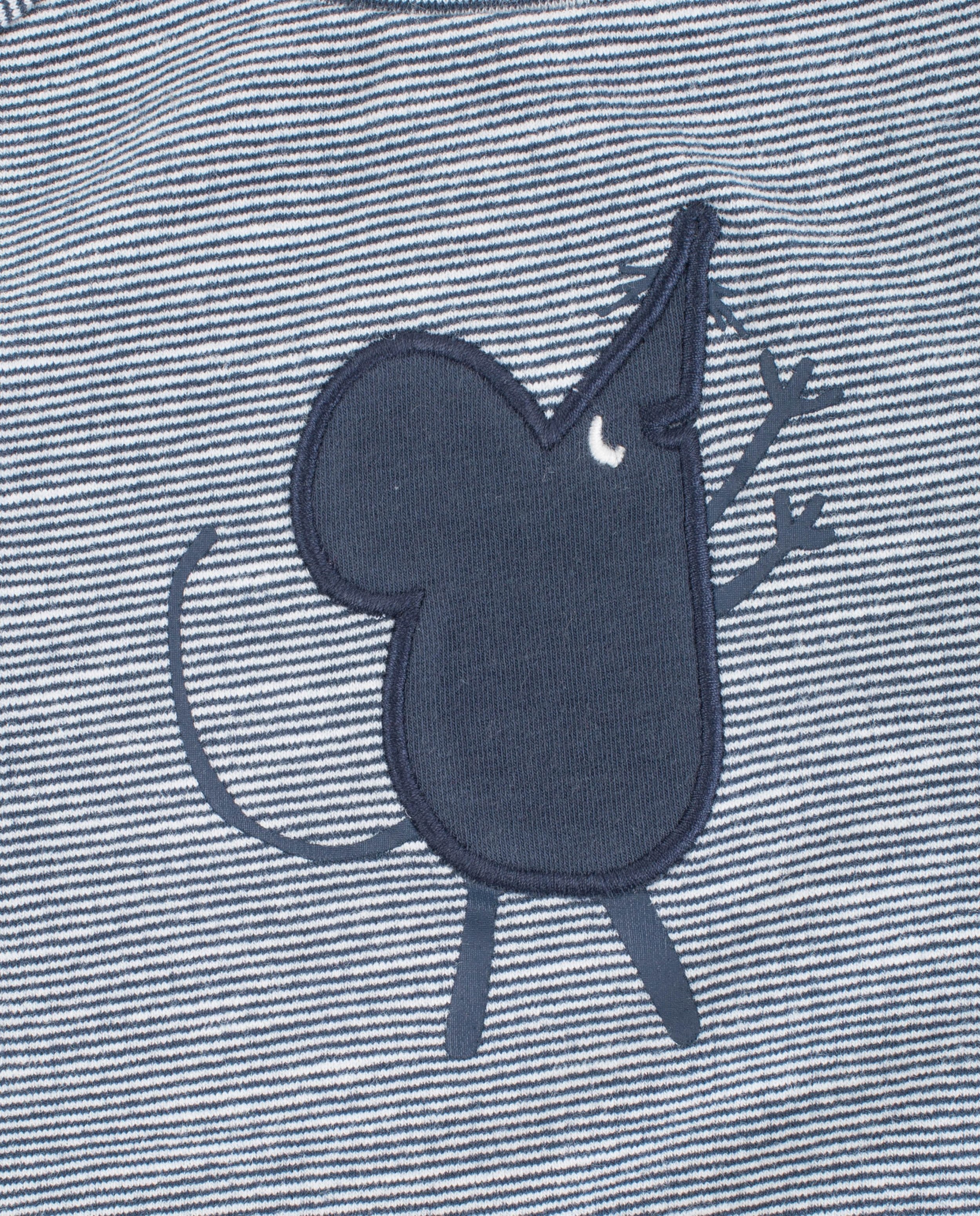 Sweaters - Donkerblauwe trui met muizenprint