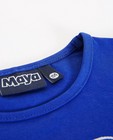 T-shirts - Kobaltblauwe longsleeve Maya