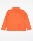 T-shirts - Oranje rolkraagtrui met print Plop