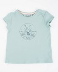 T-shirts - Jadegroen T-shirt met glitter Maya