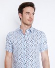 Chemises - Lichtblauw hemd met florale print