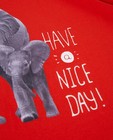 T-shirts - T-shirt met olifantenprint I AM