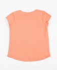 T-shirts - Oranje T-shirt met print Kaatje