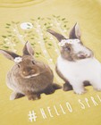 T-shirts - Longsleeve met konijnenprint I AM