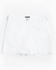 Shorts - Witte katoenen short