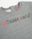 Sweats - Grijze sweater met glitter Samson