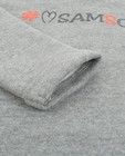 Sweats - Grijze sweater met glitter Samson