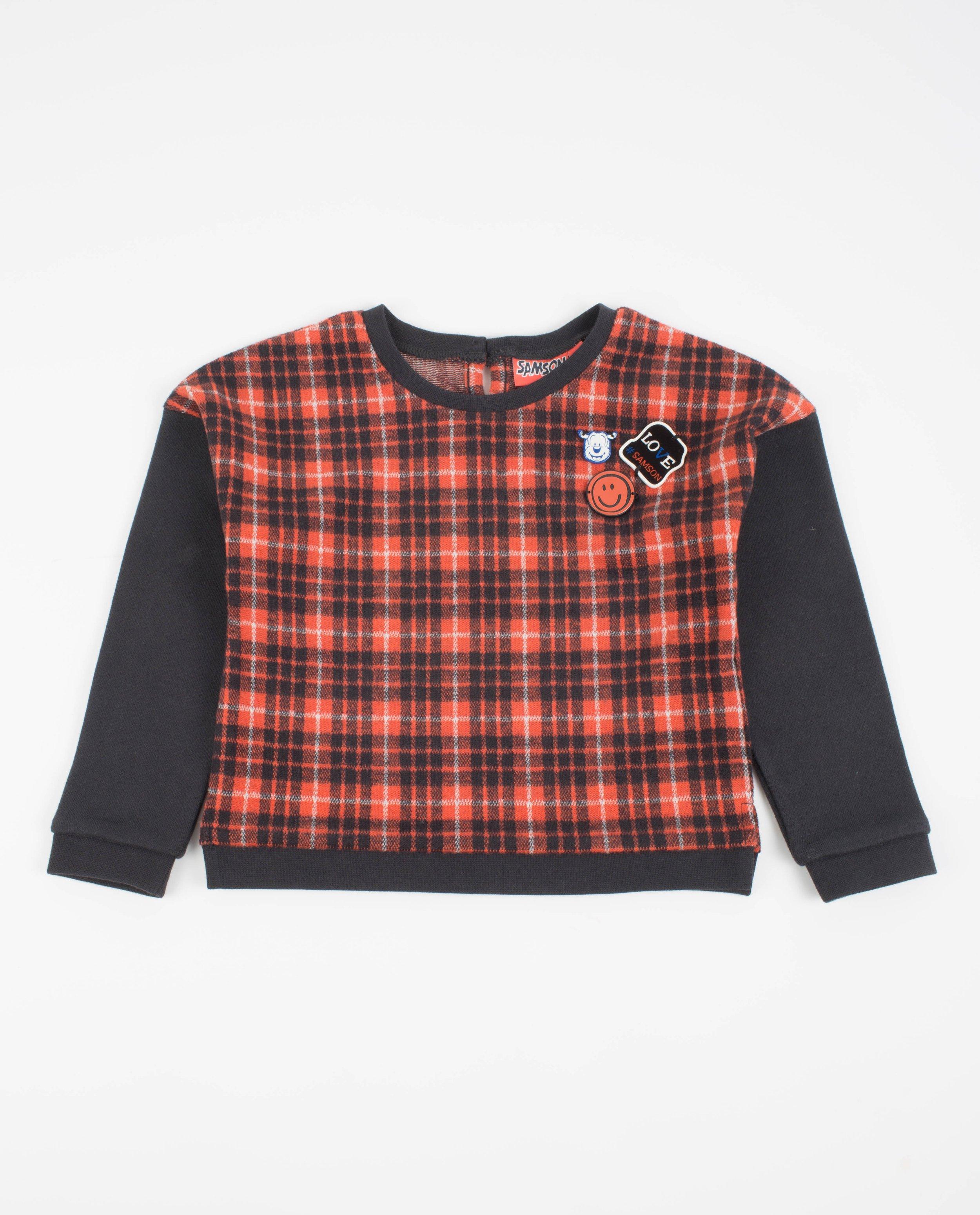 Geruite sweater sale