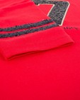 Robes - Rode sweatjurk met pailletten
