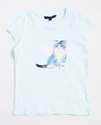 IJsblauw T-shirt met kattenprint I AM - null - I AM