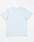 T-shirts - Hemelsblauw T-shirt met patches