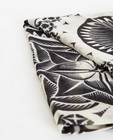 Breigoed - Lichtbeige sjaal met barokke print