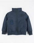 Manteaux - Marineblauwe jas met fleece voering