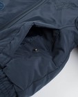 Jassen - Marineblauwe jas met fleece voering